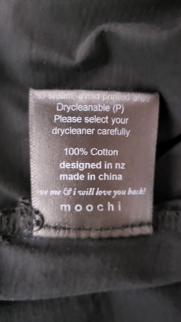 Moochi Black Asymmetrical Top (10-12)