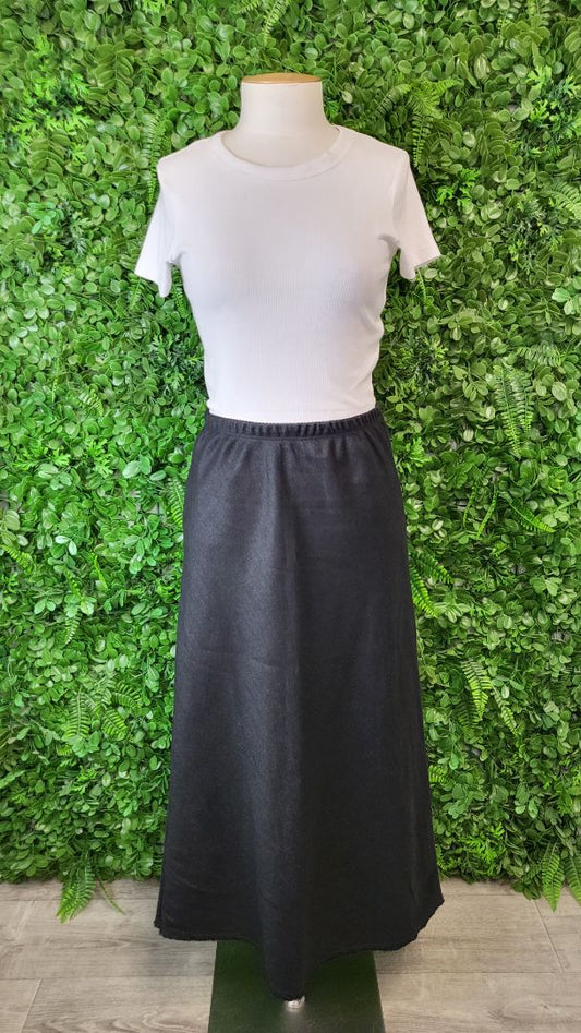 Briarwood Black Maxi Skirt (10)