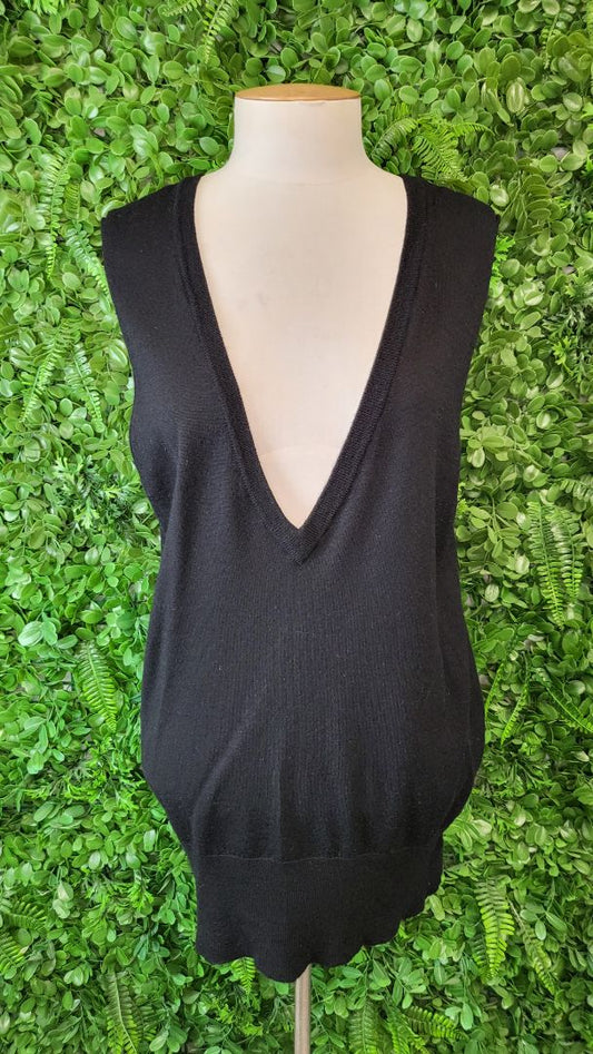 Storm Black V-Neck Vest (10)