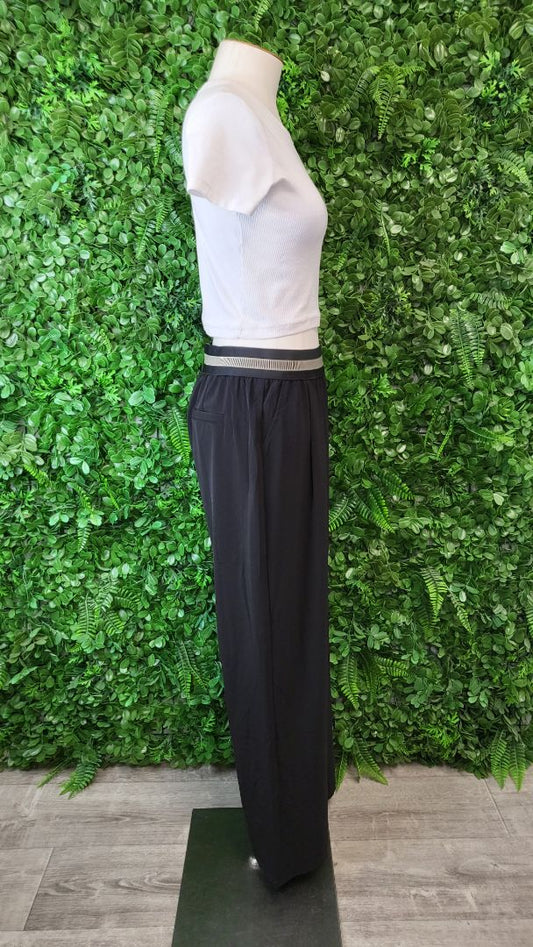 La Rosela Black Wide Leg Pant (16)