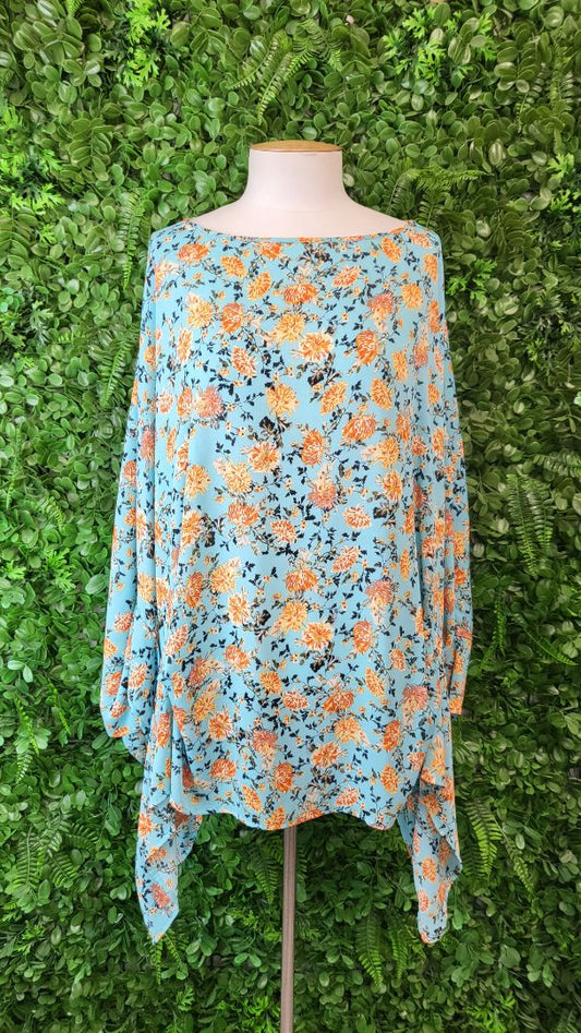Stela Royal Floral Tops (16-18)