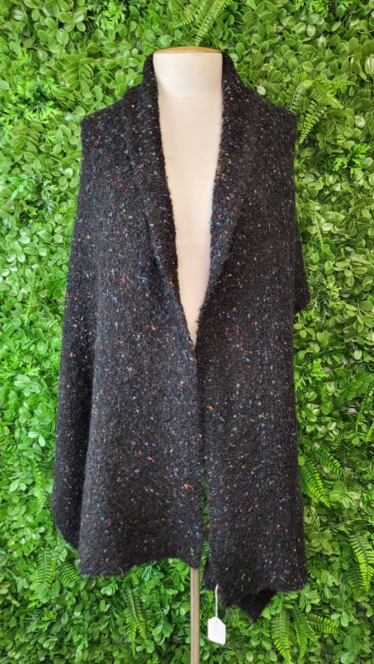 Black Flecked Scarf