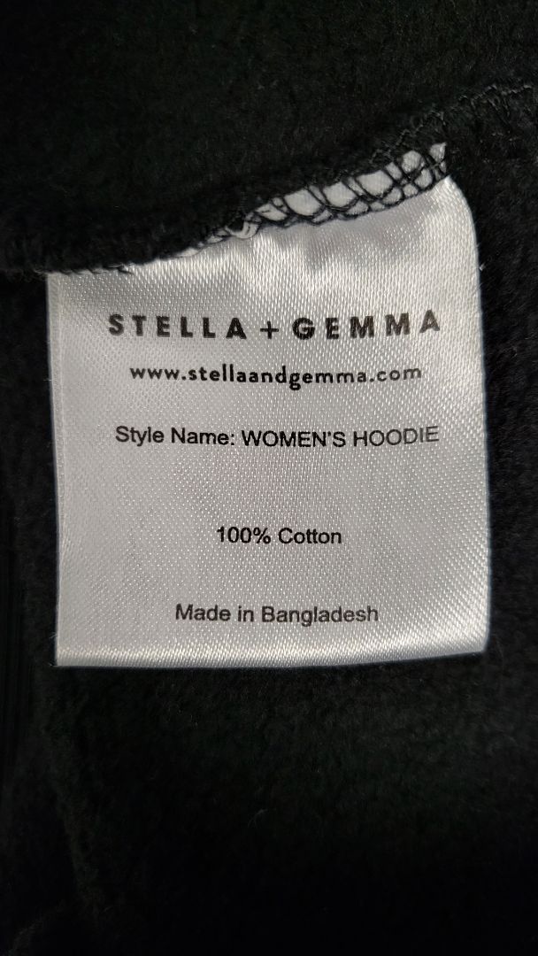 Stella + Gemma Black Hoodie (8-10)