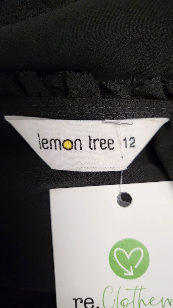 Lemon Tree Black Maxi Dress (12)
