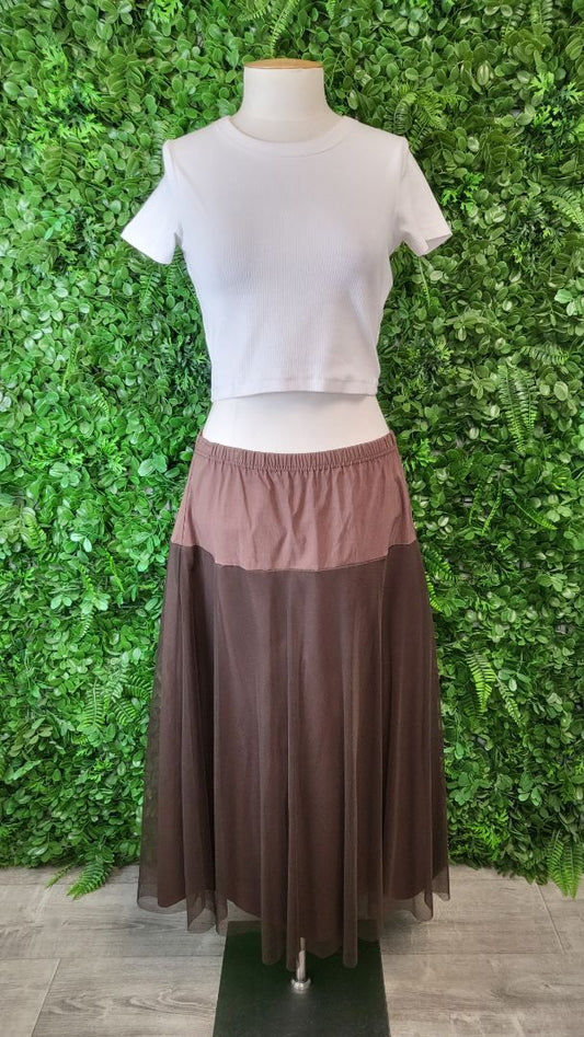 K&K Brown Tulle Skirt (14)