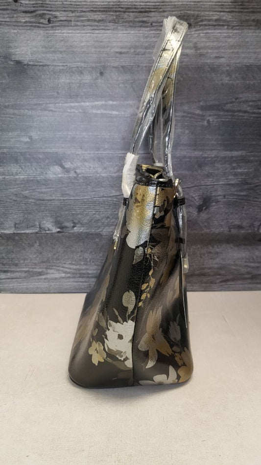 Jack French Black Floral Tote BNWT (38cmx26x17cm)