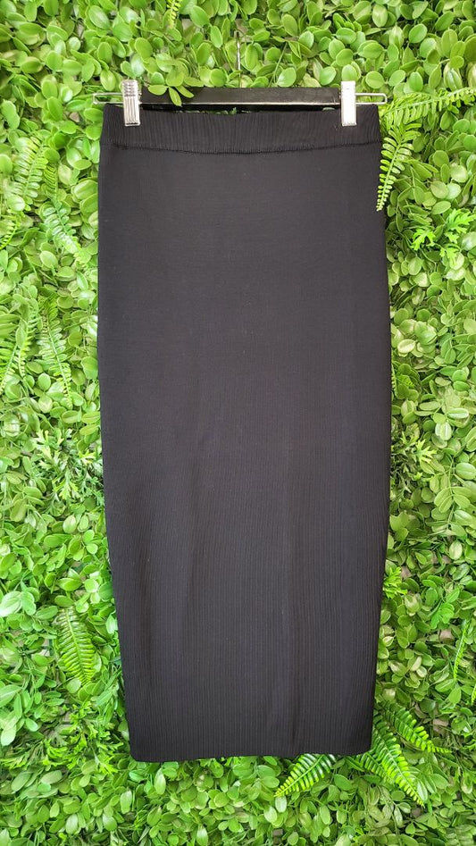 Fate + Becker Black Knit Skirt (6)