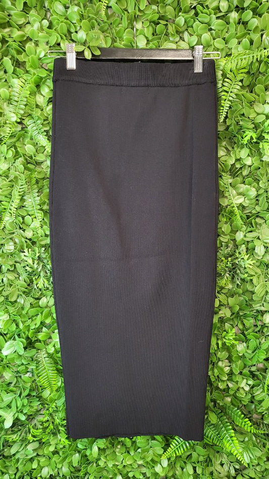 Fate + Becker Black Knit Skirt (6)