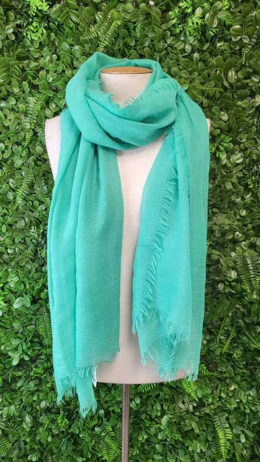 Country Road Green Scarf