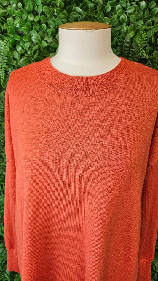 Verge Orange Merino Knit 10-12)