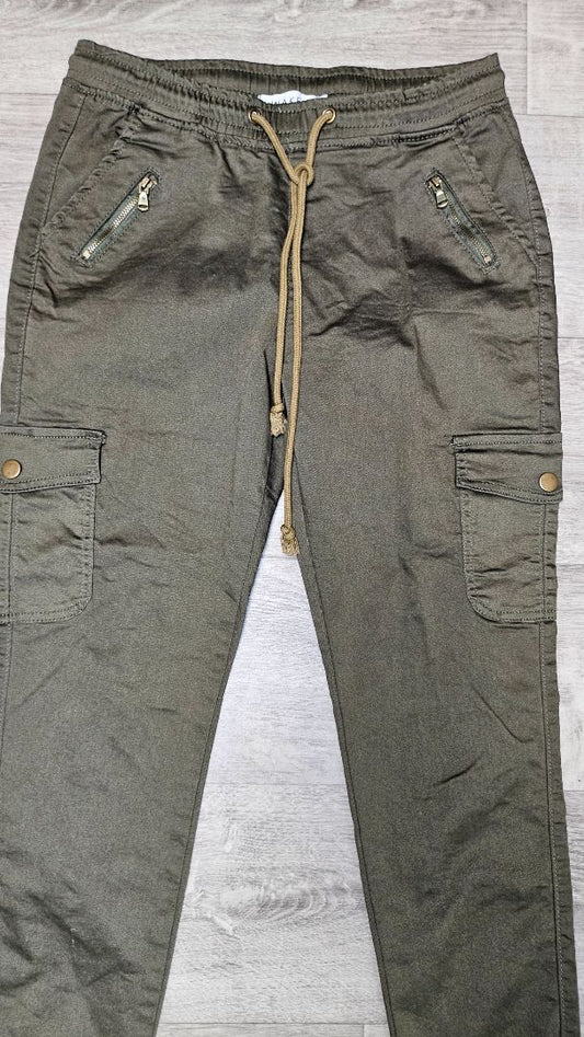 Wakee Khaki Cargo Jeans (10)