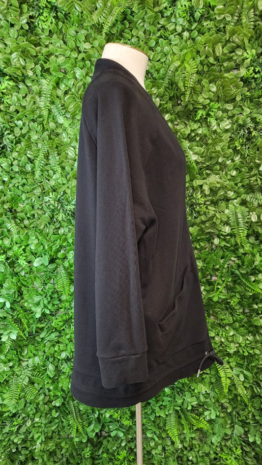 Country Road Black Zipped Sweat (12)