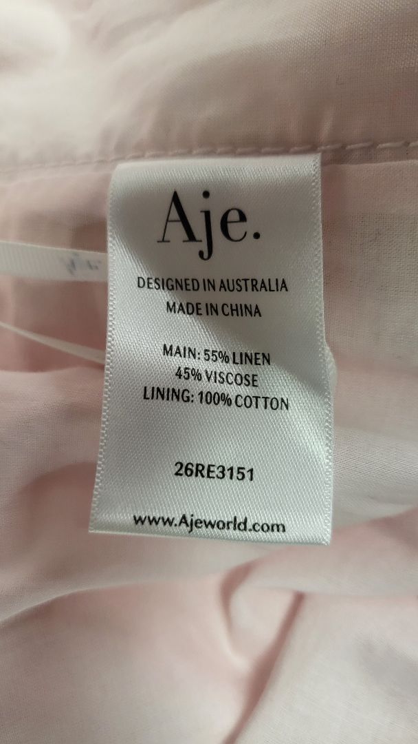 Aje Pink Logo Pant (8)