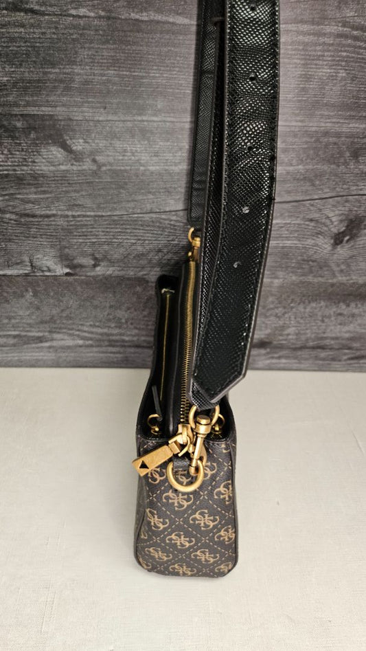 Guess Brown Cordelia Girlfriend Crossbody Bag 18(H) x 26(W) x 9(D) cm