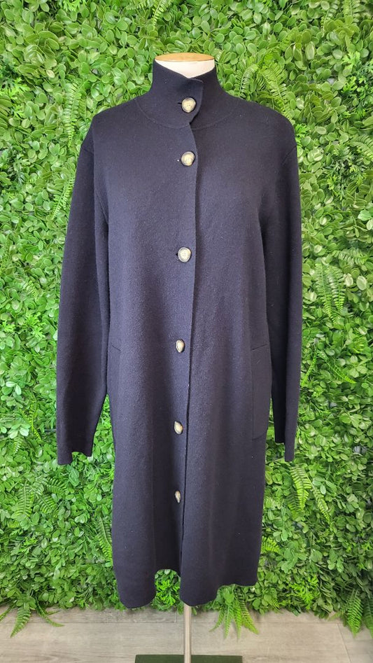 Trenery Navy Coatigan (14)