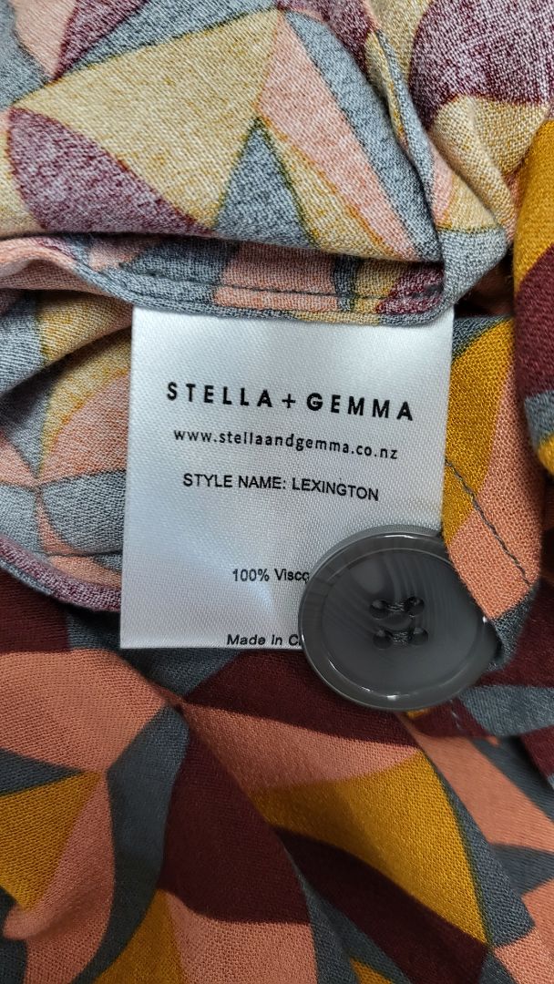 Stella + Gemma Triangle Blocks Lexington Dress BNWT (12)
