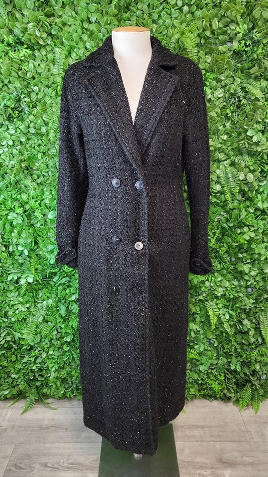 Amaya Black Textured Coat (10)