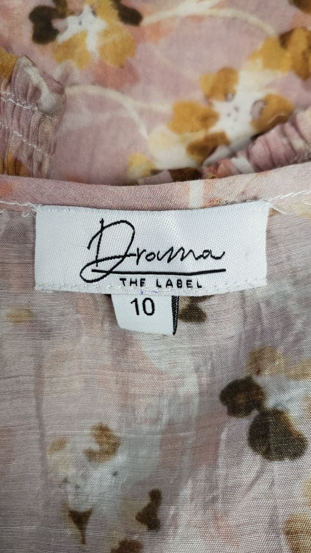 Drama The Label Floral Puff Sleeve Top (10)