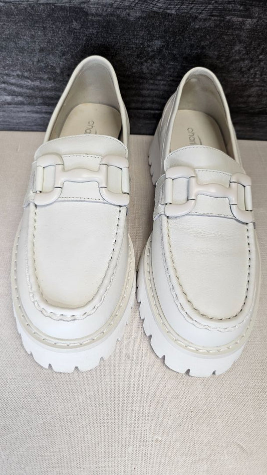 Charlie Rose White Chunky Loafer (37)