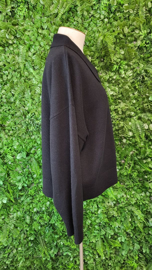 Country Road Black Collared Knit (16)