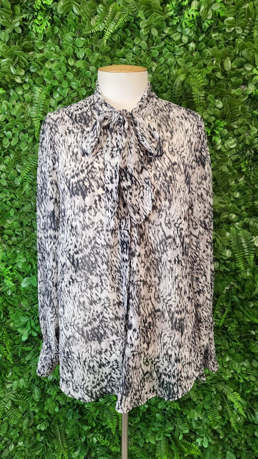 Decjuba Print Animal Print Top (8-10)