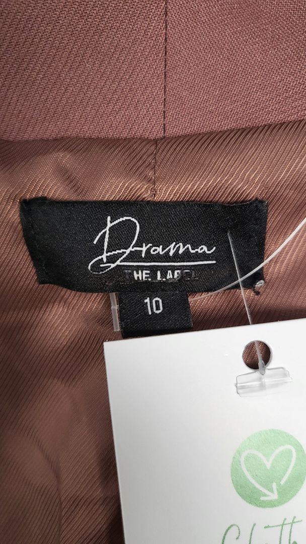 Drama The Label Mulberry Open Blazer (12)