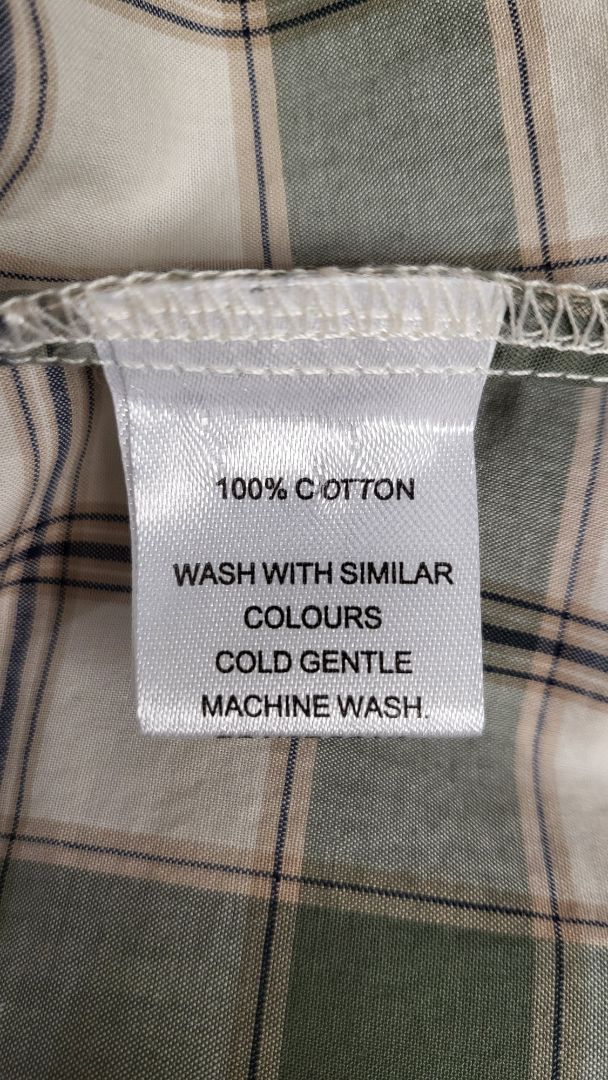 Swanndri Green Gingham Tiered Dress BNWT (12)