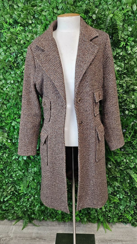 Manuela Bastos Multi Textured Coat (12)
