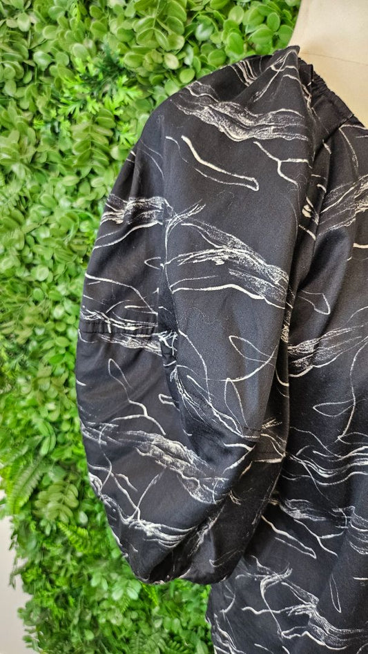 Loughlin Marble Puff Sleeve Top (10)