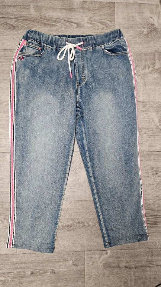 Shine On Washed Cropped Side Stripe Jean (12)
