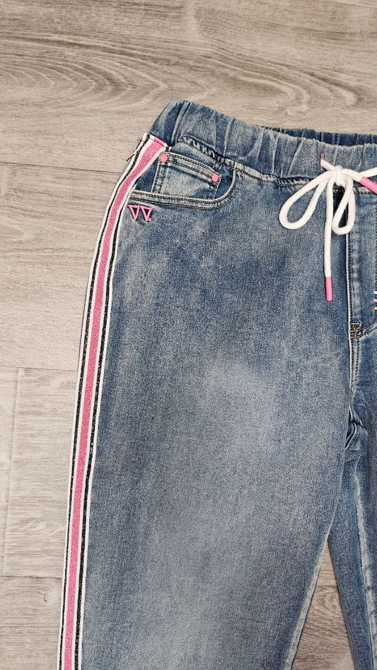 Shine On Washed Cropped Side Stripe Jean (12)