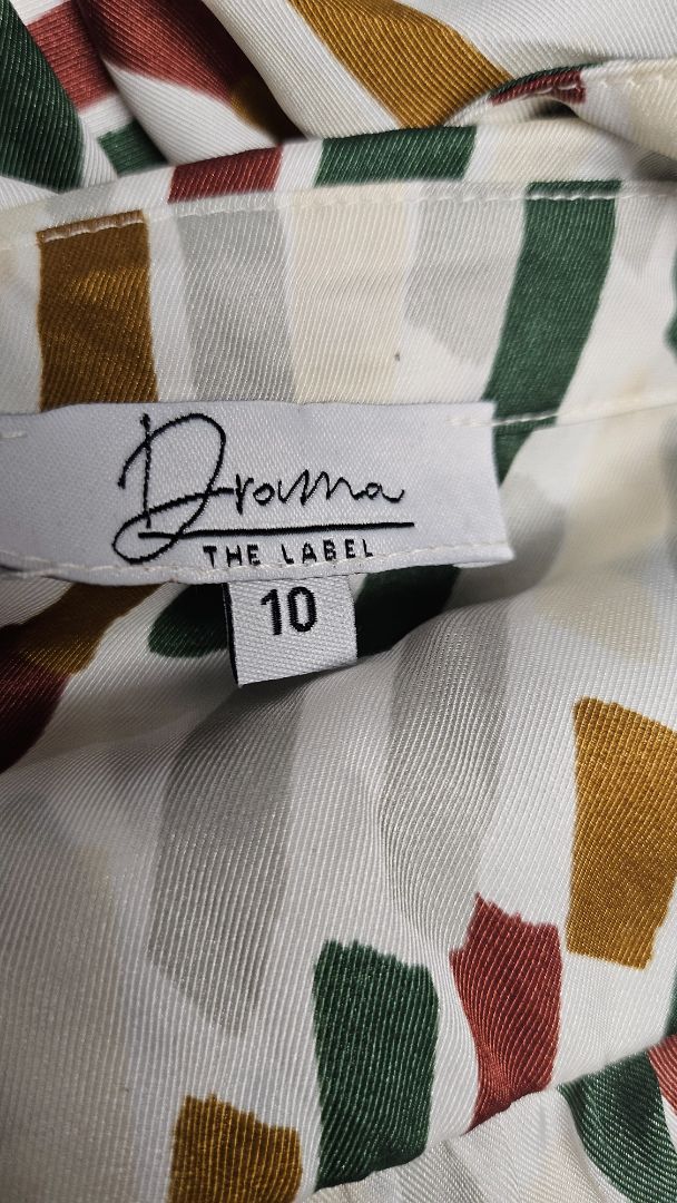 Drama The Label Retro Print Retro Print Shirt (10-12)