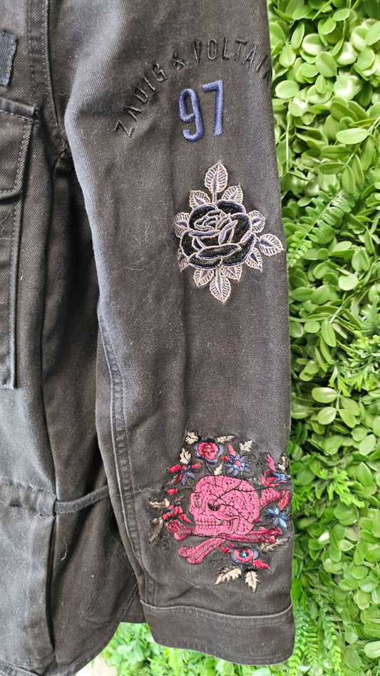Zadig & Voltaire Black Cargo jacket (10)