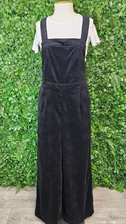 Black Friday Black Velvet Dungaree (10)