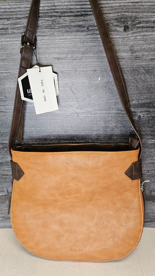 Black Caviar Tan Two In One Bag BNWT (33cmx33x9cm)