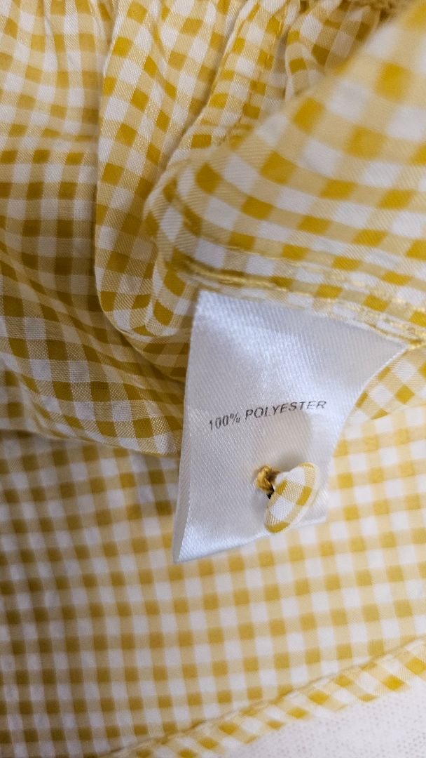 Billie The Label Yellow Shirred Top (16)