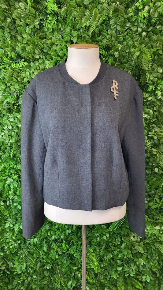 Rue De Femme Charcoal Amarella Blazer (14)