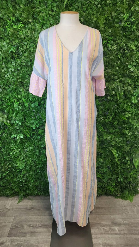 Rich&Royal Stripe Vacay Maxi Dress (10)