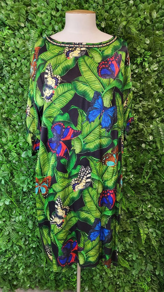 Curate Green Meet Me In Tunic Dress (10-12)
