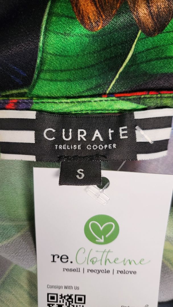 Curate Green Meet Me In Tunic Dress (10-12)