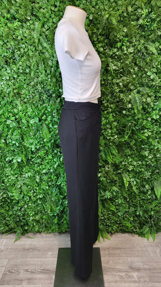Kate Sylvester Black Wool Pant (12)