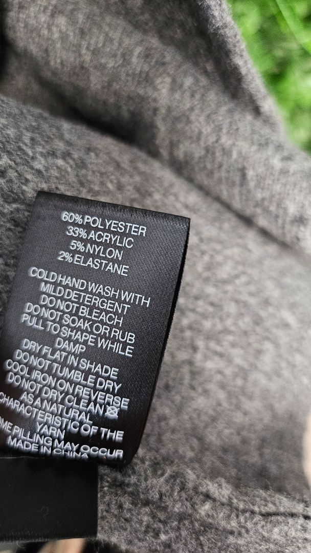 Decjuba Grey Longline Cardigan (10)