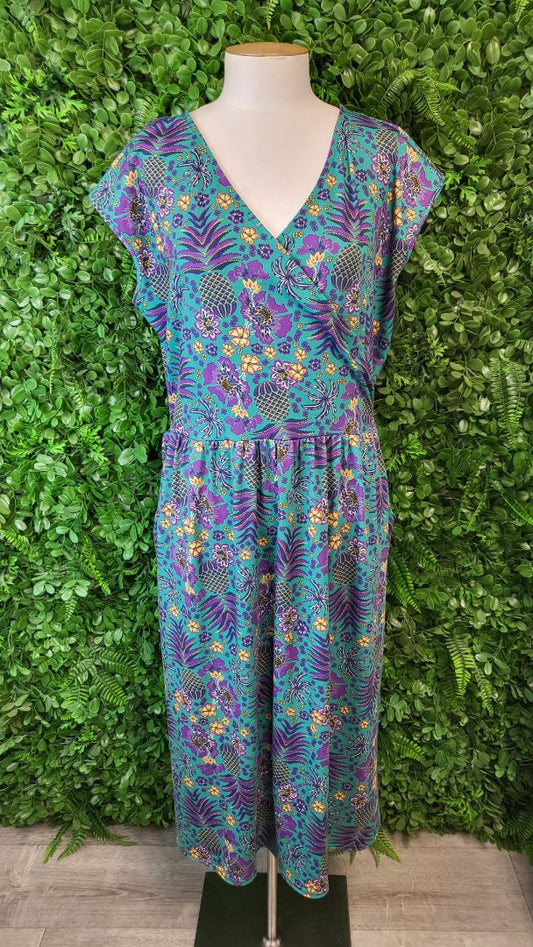 Popsy Pineapple Loz Dress BNWT (18)