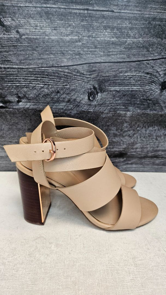 Witchery Nude Strappy Heels (37)