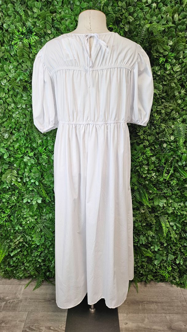 Asos White Maxi Dress (12)