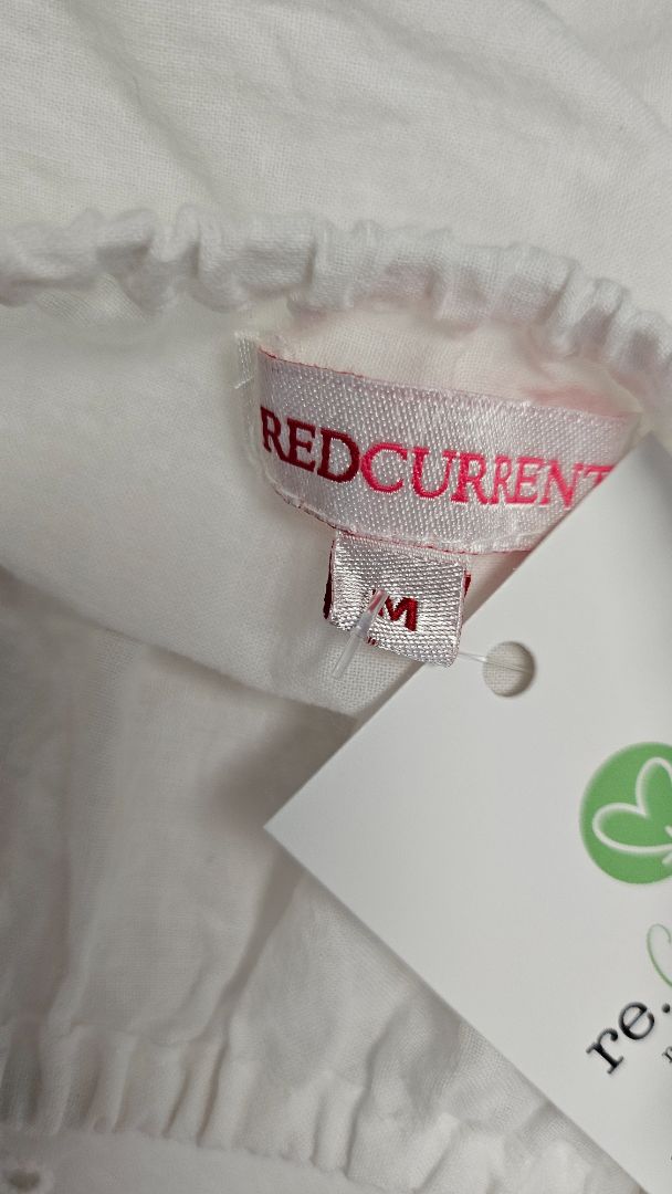 Redcurrent White Embroidered Top (12)