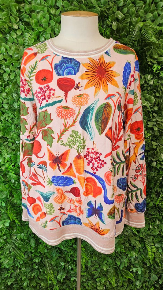 Threadz Nature Print Top (12-14)