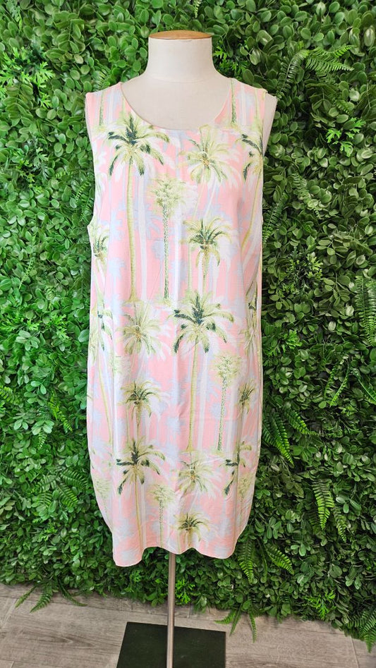 Tommy Bahama Palm Print Slip Dress (14)