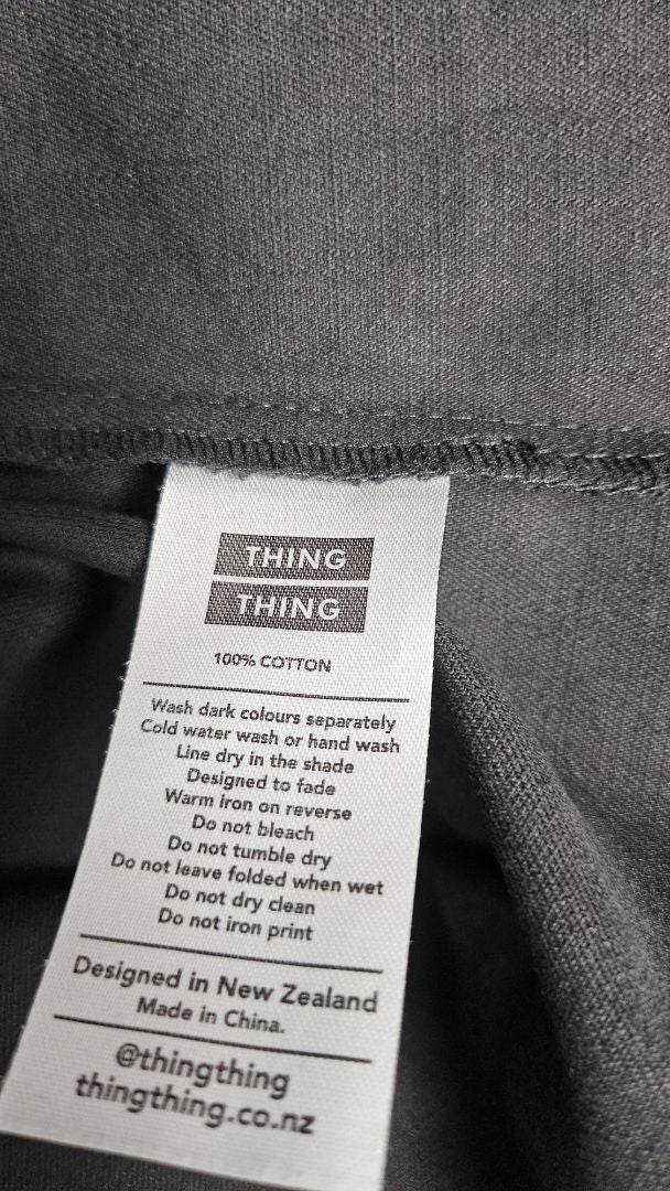 Thing Thing Black Stitch Maxi Skirt (8)