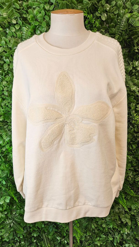 Desigual Buttercream Flower Sweat (14)